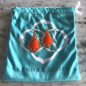 Orange Kendra Scott Earrings